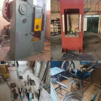 پرس ۴۰۰تن نایکل و ۱۰۰ هیدرولیک و افقی/دستی