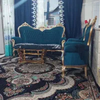مبل نه نفره و پرده