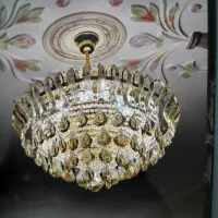 لوستر کریستالی سه عدد