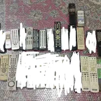 (تعدادی کنترل) ضبط / سینما خانواده /تلویزیون و DVD