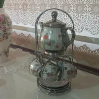 قوری وفنجان|قوری، کتری، قهوه‌ساز دستی|کرمانشاه, |دیوار