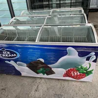 یخچال بستنی درب شیشه ای