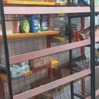قفسه ایستاده سوپر مارکت