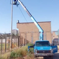 جرثقیل‌2تن‌وبالابر‌بسکت‌دار۱۲متری