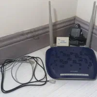 وای فای دو آنتن tp-link رنگ سورمه ای