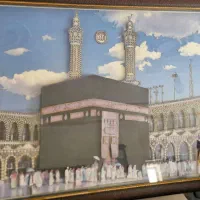 تابلو دست‌ساز کعبه