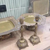 ست برنجی پذیرایی