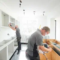 نصب کابینت و کمد و پارتیشن بندی