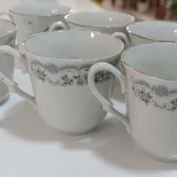 یک دست فنجان قدیمی و عتیقه