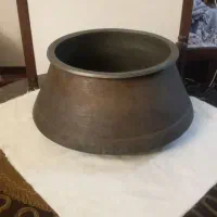 دیگ مسی بسیار زیبا ، عتیقه با قدمت ۷۰ ساله