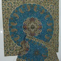 دوتا ترمه رومیزی نو خوش رنگ استفاده نشده