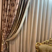 ۲جفت دستک پرده بسیار قشنگ و شکیل هنوز شست  نشده
