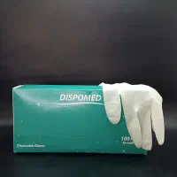 دستکش لاتکس دیسپومد g tex