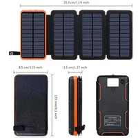 پاوربانک خورشیدی مدل solar|لوازم جانبی موبایل و تبلت|سیاهکل, |دیوار