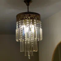 لوستر کریستال شامپاینی