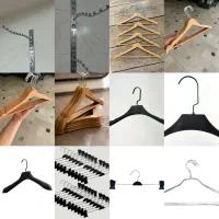 چوب لباسی، رگال کشویی، ستون کروم