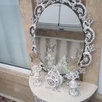 آینه و شمعدان