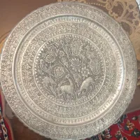 سینی مسی قلم کهنه سالم سالم