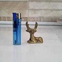 مجسمه گوزن برنجی