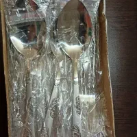 قاشق و چنگال و قابلمه لعابی