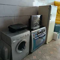 اجاق گاز فر فریزر تلویزیون پرینتر ماشین لباسشویی