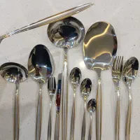 معدن سرویس قاشق و چنگال