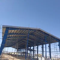 اجرای خرپا و سقف شیروانی نصب آبرو و نمالمبه