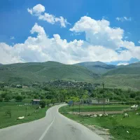 زمین-کشاورزی-در-روستای-میرک