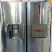 یخچال و فریزر دوقلو دونار،یخساز اتوماتیک رنگ سیلور