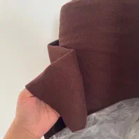 پارچه فوتر موهر قهوه ای