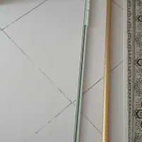 چوب پرده همراه با قپه پرده