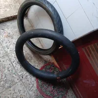 تایر و تیوپ جلو موتور لیفان بی کلاج