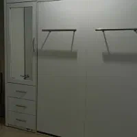 تخت تاشو و کابینت هایگلاس سفارشی