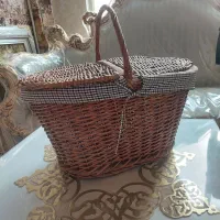 سبد حصیری پیکنیک