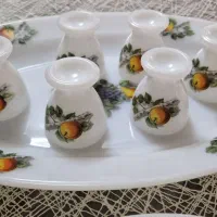 سرویس ارکوپال گل میوه اصل فرانسه