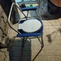 توالت فرنگی فلزی