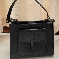 کیف چرم مشکی