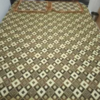 روتختی دونفره مخمل طرح سنتی