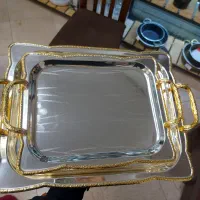 سینی جفتی طلایی