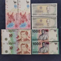 تعداد 32 عدد اسکناس خارجی