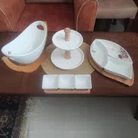 ظروف بامبو و سرامیک کاملا نو