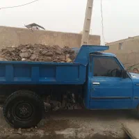 نیسان جکی و حمل مصالح ساختمانی