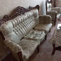مبل چوب گردو