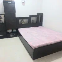 فروش فوری تخت خواب دونفره ۴ تیکه تماما ام دی اف