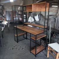 چوب و فلز ایوار تولید میز تحریر کامپیوتر TV تی وی