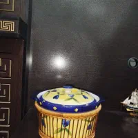 قابلمه سرامیکی آمریکایی آنتیک(استفاده در فر و گاز)