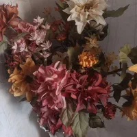 دسته گل مصنوعی خارجی قابل شستشو