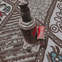 جک ماشین و موتور یخچال زاپاس پیکان کمک متور)(سب)