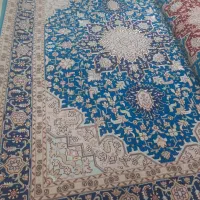 فرش دستباف اقساطی جفت ۳متر هریس ۵۰رج تبریز ابریشم