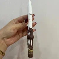 شمع بسیار باکیفیت قلمی طرح اسب